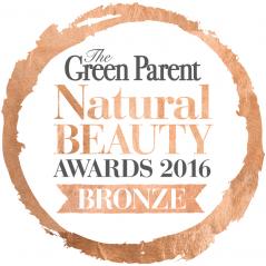 The Green Parent Natural Beauty Awards 2016 Bronze
