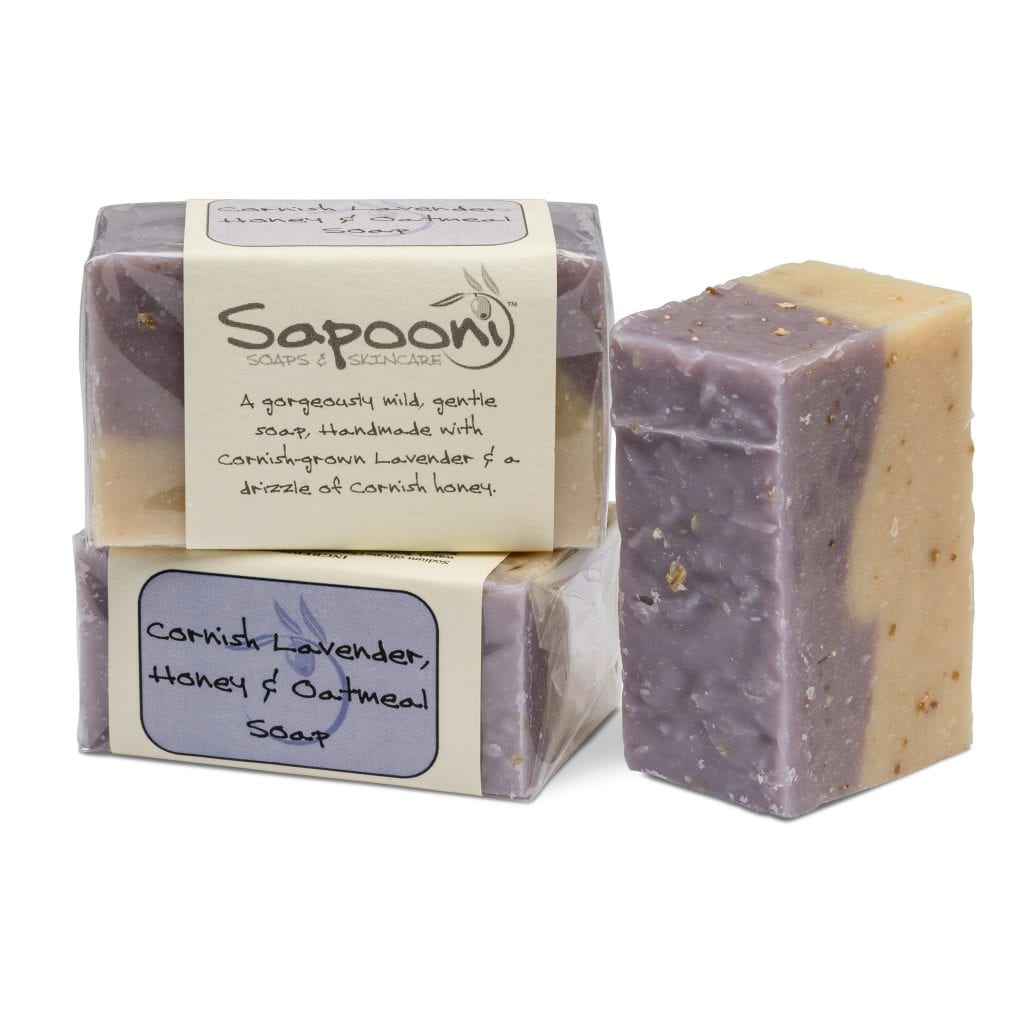 Cornish Lavender, Honey and Oatmeal Soap - Sapooni ...